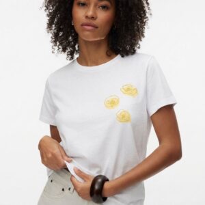 CAMISETA VMVANJA FLOWERS YELLOW VERO MODA 10343550