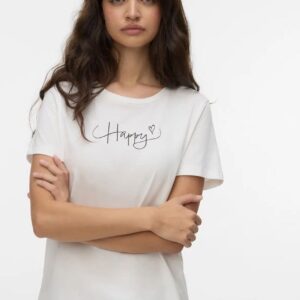 CAMISETA VMKILANO WHITE HAPPY VERO MODA 10340971