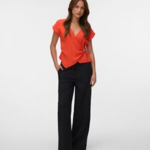 TOP VMJULIETA POPPY RED VERO MODA 10351299