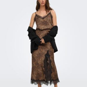 FALDA ONLMENUS LONG BLAC/LEO ONLY 15381834